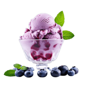 Blueberry Ice Cream